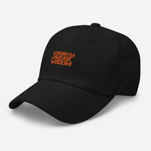 Load image into Gallery viewer, Strength-Courage-Wisdom Hat (Black or Camo)