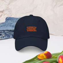Load image into Gallery viewer, Strength-Courage-Wisdom Hat (Black or Camo)