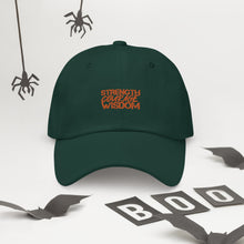 Load image into Gallery viewer, Strength-Courage-Wisdom Hat (Black or Camo)
