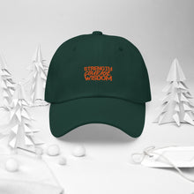 Load image into Gallery viewer, Strength-Courage-Wisdom Hat (Black or Camo)