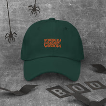Load image into Gallery viewer, Strength-Courage-Wisdom Hat (Black or Camo)