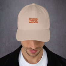 Load image into Gallery viewer, Strength-Courage-Wisdom Hat (Black or Camo)