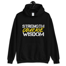 Load image into Gallery viewer, Hoodie-Strength, Courage, Wisdom (unisex)