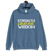 Load image into Gallery viewer, Hoodie-Strength, Courage, Wisdom (unisex)