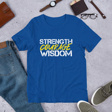 Load image into Gallery viewer, STRENGTH COURAGE WISDOM-Short-Sleeve Unisex T-Shirt