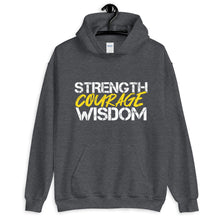 Load image into Gallery viewer, Hoodie-Strength, Courage, Wisdom (unisex)