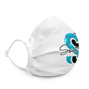 SwintStylez Face Mask (blue & white logo)