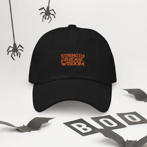 Strength-Courage-Wisdom Hat (Black or Camo)