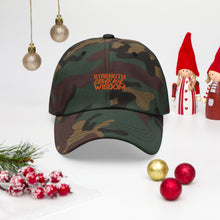 Load image into Gallery viewer, Strength-Courage-Wisdom Hat (Black or Camo)
