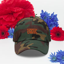 Load image into Gallery viewer, Strength-Courage-Wisdom Hat (Black or Camo)
