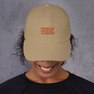 Strength-Courage-Wisdom Hat (Black or Camo)