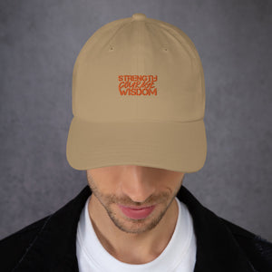 Strength-Courage-Wisdom Hat (Black or Camo)