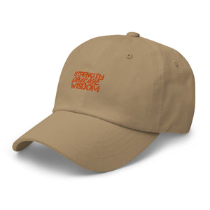 Strength-Courage-Wisdom Hat (Black or Camo)