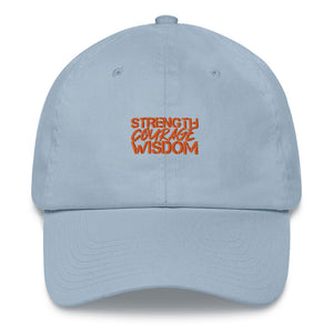 Strength-Courage-Wisdom Hat (Black or Camo)