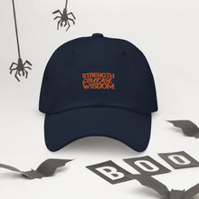 Load image into Gallery viewer, Strength-Courage-Wisdom Hat (Black or Camo)
