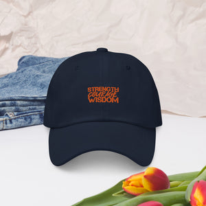 Strength-Courage-Wisdom Hat (Black or Camo)