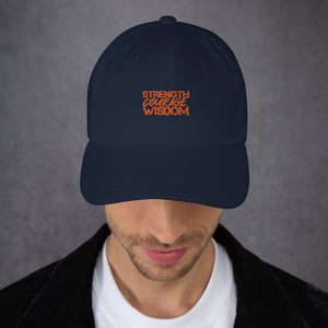 Strength-Courage-Wisdom Hat (Black or Camo)