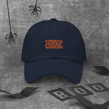 Load image into Gallery viewer, Strength-Courage-Wisdom Hat (Black or Camo)
