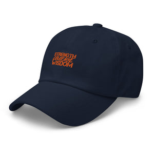 Strength-Courage-Wisdom Hat (Black or Camo)