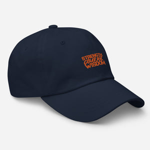 Strength-Courage-Wisdom Hat (Black or Camo)