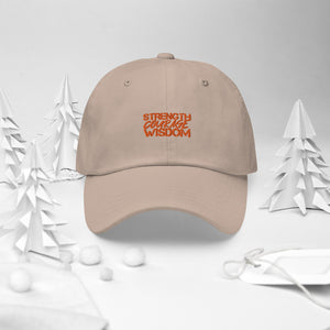 Strength-Courage-Wisdom Hat (Black or Camo)