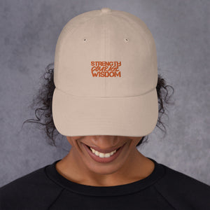 Strength-Courage-Wisdom Hat (Black or Camo)