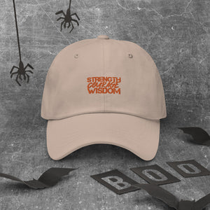 Strength-Courage-Wisdom Hat (Black or Camo)