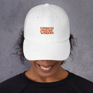 Strength-Courage-Wisdom Hat (Black or Camo)