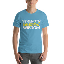 Load image into Gallery viewer, STRENGTH COURAGE WISDOM-Short-Sleeve Unisex T-Shirt
