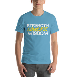 STRENGTH COURAGE WISDOM-Short-Sleeve Unisex T-Shirt