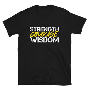 STRENGTH COURAGE WISDOM-Short-Sleeve Unisex T-Shirt