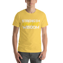 Load image into Gallery viewer, STRENGTH COURAGE WISDOM-Short-Sleeve Unisex T-Shirt
