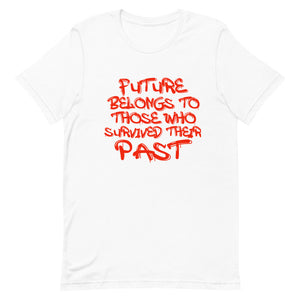 FUTURE red unisex t-shirt