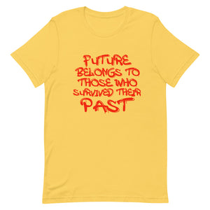 FUTURE red unisex t-shirt